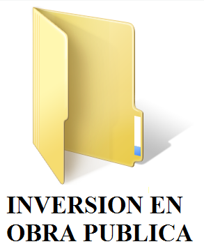 INVERSIÓN EN OBRA PUBLICA 1ER 2020